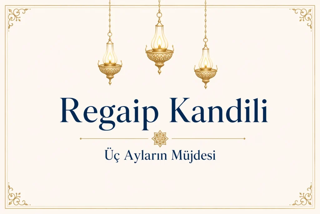 Regaip Kandili: Önemi, Duaları ve 4 Temel İbadeti 7 Regaip Kandili — üç ayların müjdesi